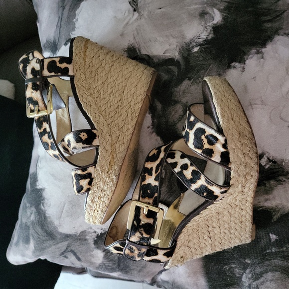Mk leopard wedges - Picture 3 of 5